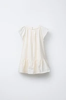 CROCHET CHEST DETAIL DRESS