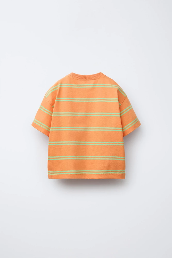 BOBBY SMALL © STRIPED T-SHIRT