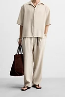 PANTALON FLUIDE PLIS