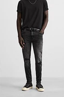 RIPPED SKINNY FIT JEANS