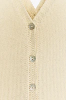 PULL EN MAILLE À BOUTONS