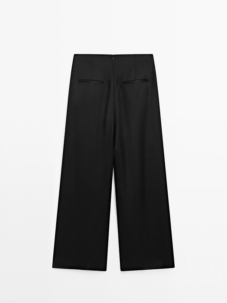 Pantalon large satiné - STUDIO