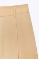 PANTALON À PLIS