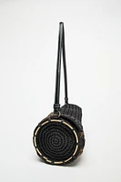 SAC PORTÉ ÉPAULE AVEC DESSUS TRESSÉ