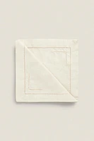 HEMSTITCHED COTTON NAPKIN