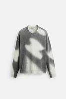 FADE PRINT SWEATER