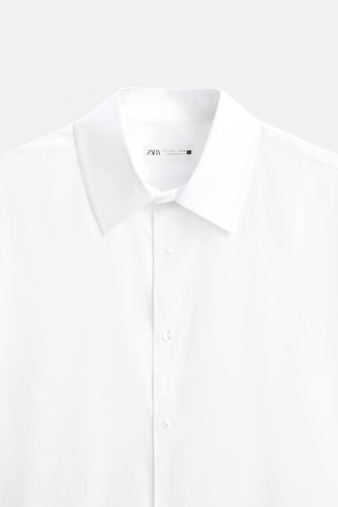 TEXTURED WEAVE TWILL SHIRT
