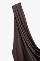 LONG ASYMMETRICAL DRESS