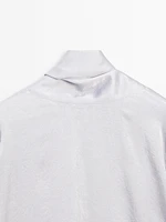 Flowing blouse with low-cut back - Studio
