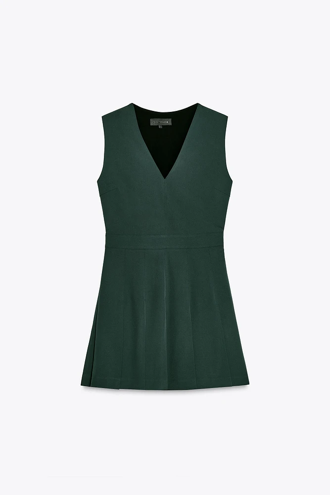CREPE MINI DRESS