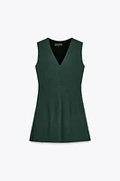 CREPE MINI DRESS