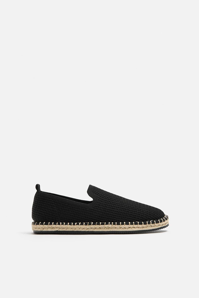 ESPADRILLE TISSU CROCHET