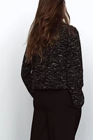 TEXTURED WEAVE JACKET WITH POCKETS