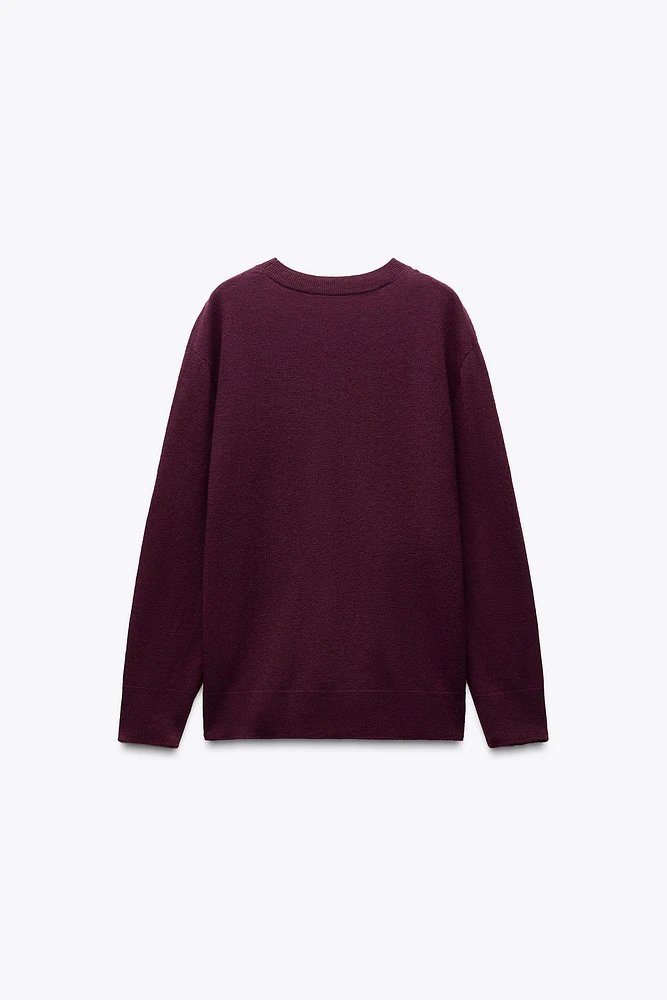 100% WOOL EXTRA SOFT SWEATER