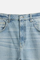 SEAMED BAGGY FIT JEANS