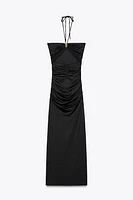 CUT OUT MIDI DRESS