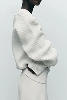 PURL KNIT SWEATER