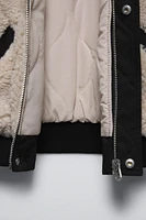 FLEECE BOMBER