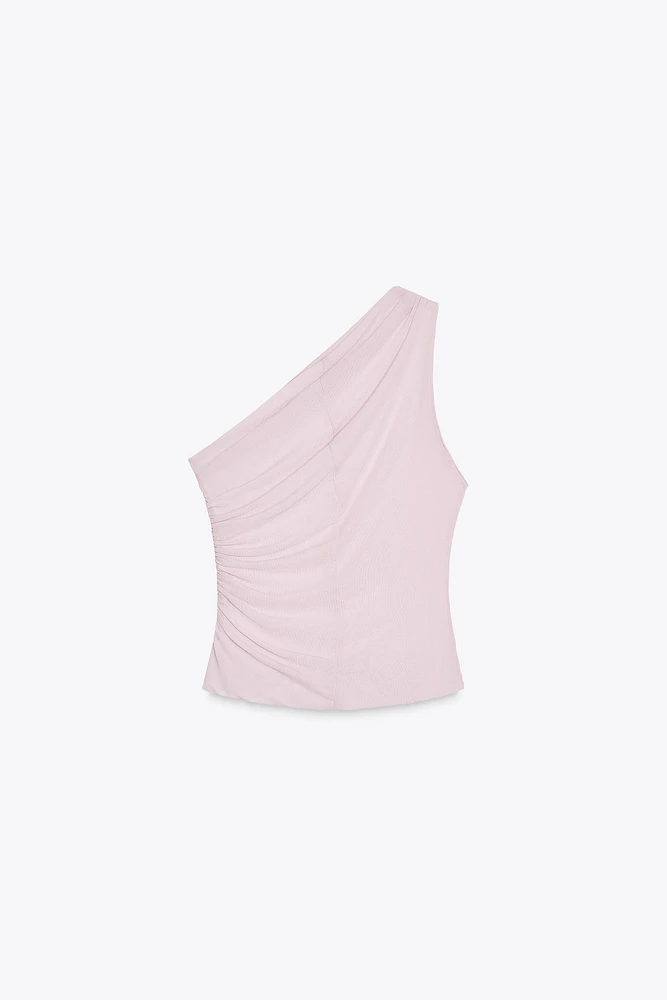 HAUT ASYMÉTRIQUE DRAPÉ
