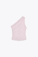HAUT ASYMÉTRIQUE DRAPÉ