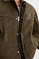 LIMITED EDITION SUEDE LEATHER JACKET