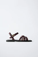 PRINTED SANDALS