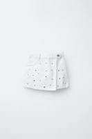 EYELET SKORT SHORTS