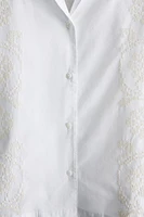 EMBROIDERED COTTON SHIRT