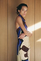 PRINTED HALTER TOP ZW COLLECTION