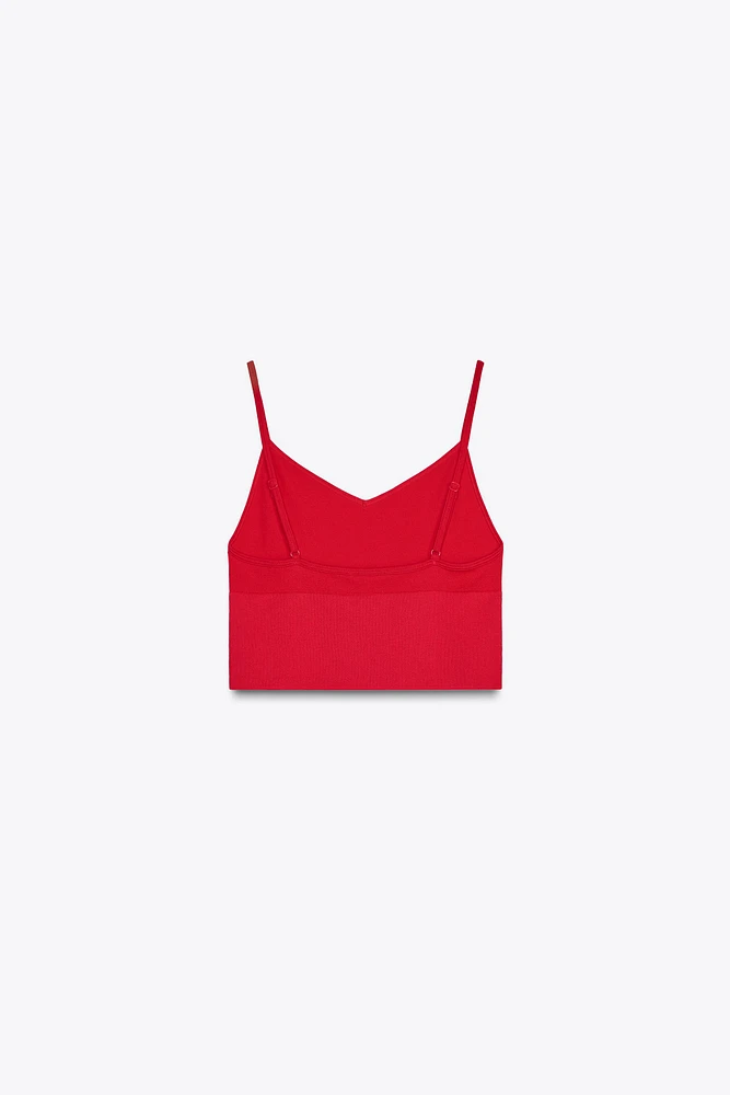 SEAMLESS CROP TOP