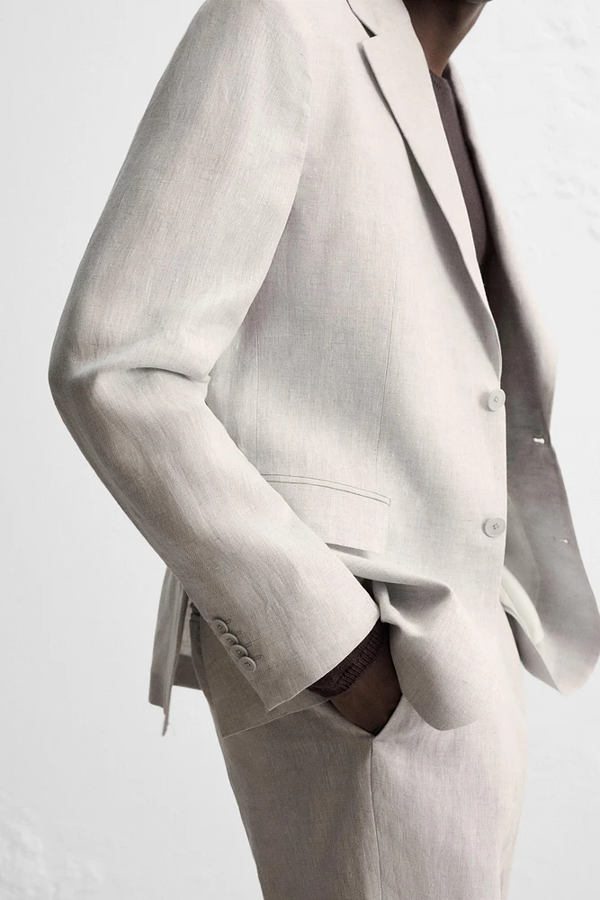 BLAZER COSTUME 100 % LIN