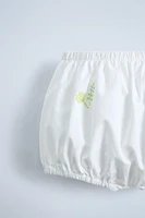 EMBROIDERED BLOOMERS