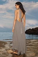 ROBE HALTER RAYURES LIMITED EDITION