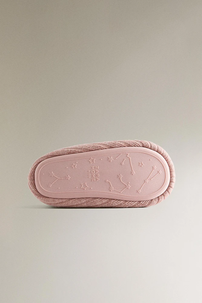 BALLERINES TISSU MATELASSÉ