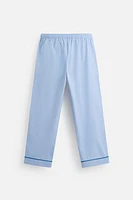 PANTALON DE PYJAMA CONTRASTÉ