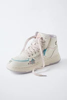 GRAFFITI HIGH TOP SNEAKERS