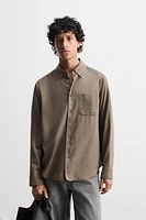 CHEMISE EN COTON ET LYOCELL