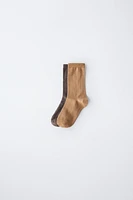 FIVE PACK OF LONG SOCKS