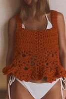 HAUT EN MAILLE CROCHET