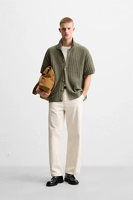 CHEMISE EN MAILLE STRUCTURÉE