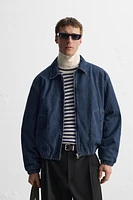 QUILTED DENIM JACKET