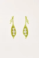 BOUCLES D'OREILLES PETITS POIS ÉDITION LIMITÉE