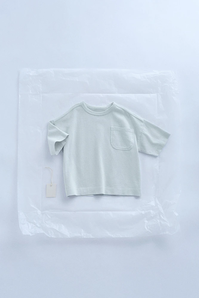 ZARA TIMELESS - RUSTIC POCKET T-SHIRT