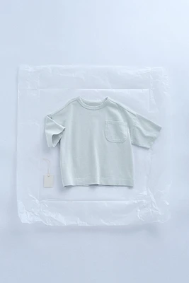 ZARA TIMELESS - RUSTIC POCKET T-SHIRT