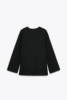 SIDE STRIPE BLOUSE ZW COLLECTION
