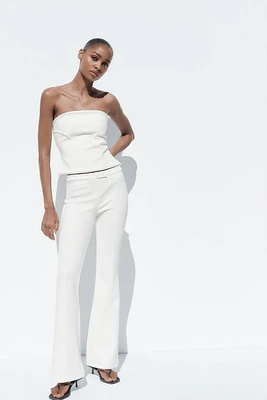 PANTALON FLARE STRETCH