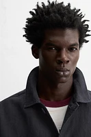 BLOUSON 100 % LIN