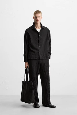 PANTALON EFFET FROISSÉ