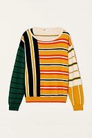 PULL À RAYURES COMBINÉES ÉDITION LIMITÉE