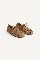 LIMITED EDITION LEATHER FISHERMAN SANDAL